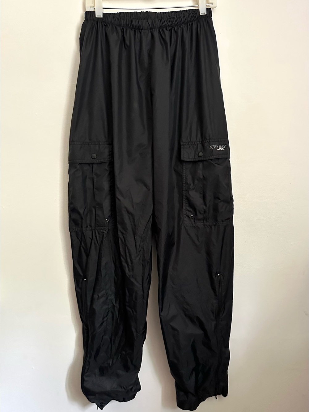 Men’s Black Stearns Dry Wear Ripstop Mesh Lined Waterproof Rain Pants